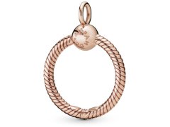 Pandora Bronzový náhrdelníkový přívěsek na korálky Rose 388296/388256 2,5 cm