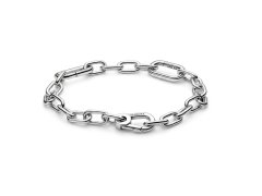 Pandora Elegantní článkový náramek ze stříbra na přívěsky Me 599662C00 23 cm