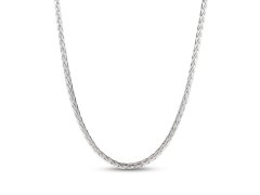 Pandora Elegantní stříbrný náhrdelník se zirkony Moments 394463C01 45 cm