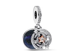 Pandora Krásný bicolor přívěsek Padající hvězda Rose 782975C01