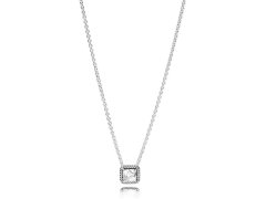 Pandora Luxusní náhrdelník s třpytivým přívěskem Timeless 396241CZ-45
