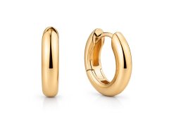 Pandora Luxusní pozlacené kruhové náušnice Essence 263320C00