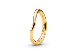 Pandora Minimalistický pozlacený prsten Shine Essence 163314C00 60 mm