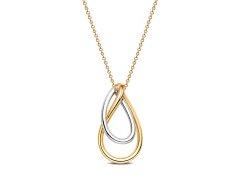Pandora Moderní bicolor náhrdelník Shine Essence 364668C00 50 cm