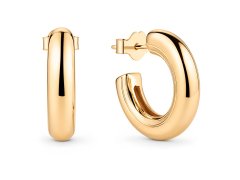 Pandora Nadčasové pozlacené kruhy Essence Shine 263266C00
