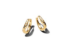Pandora Organicky tvarované kruhy se zirkony Shine Essence 264663C01