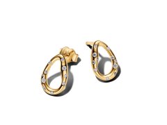 Pandora Organicky tvarované pecky se zirkony Shine Essence 264659C01