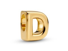Pandora Pozlacený korálek "D" Shine Moments 763950C00