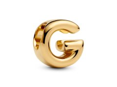 Pandora Pozlacený korálek "G" Shine Moments 763953C00
