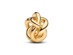 Pandora Pozlacený korálek Uzel nekonečna Shine Moments 763755C00