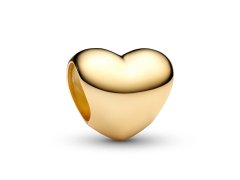Pandora Pozlacený mini korálek Srdíčko Shine Moments 763998C00