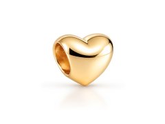Pandora Pozlacený mini korálek Srdíčko Shine Moments 763998C00