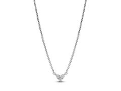 Pandora Stříbrný náhrdelník Srdíčko Timeless 393014C01-45