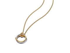 Pandora Elegantní bicolor náhrdelník Shine Essence 363882C00 45 cm