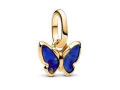 Pandora Pozlacený přívěsek Motýl Mini Shine 763825C01