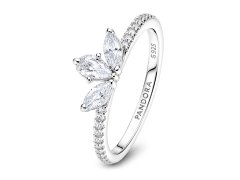 Pandora Půvabný stříbrný prsten se zirkony Timeless 192392C01 54 mm