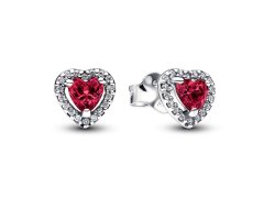 Pandora Romantické srdcové náušnice Timeless 298427C04