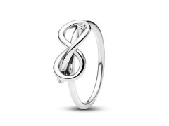 Pandora Stříbrný prsten Uzel nekonečna Moments 193759C01 48 mm