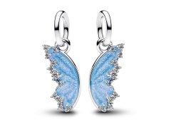 Pandora Rozdělitelný stříbrný přívěsek Třpytivý motýl ME 794244C01