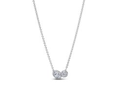 Pandora Stříbrný náhrdelník Objímající aureola Timeless 393632C01-45