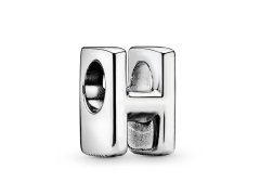 Pandora Stříbrný korálek "H" Moments 797462