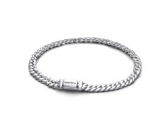 Pandora Stříbrný kubánský náramek Shine Timeless 594367C00 18 cm