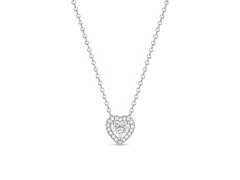 Pandora Stříbrný náhrdelník s&nbsp;třpytivým srdíčkem Timeless 398425C01-45