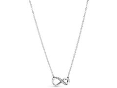 Pandora Stříbrný náhrdelník Třpytivé nekonečno 398821C01-50