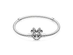 Pandora Stříbrný náramek Disney Minnie Moments 597770CZ 19 cm