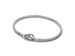 Pandora Stříbrný náramek s&nbsp;pavé zapínáním Moments 594462C01 20 cm