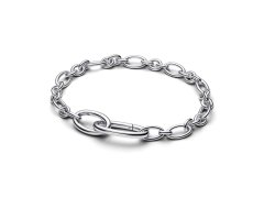 Pandora Stříbrný náramek s oválnými články ME 594678C00 15 cm