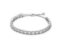 Pandora Stříbrný náramek se srdíčky Timeless 594390C01 20 cm