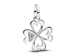 Pandora Stříbrný přívěsek Čtyřlístek Shine Moments/ME 763034C01