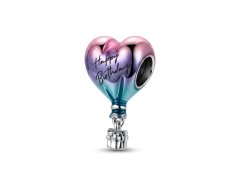 Pandora Stříbrný přívěsek Horkovzdušný balón k&nbsp;narozeninám Moments 791501C01