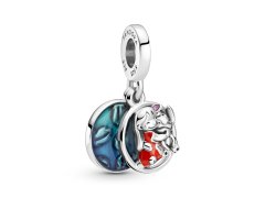 Pandora Stříbrný přívěsek Lilo a Stitch Disney 799383C01