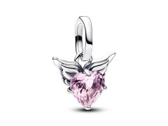 Pandora Stříbrný přívěsek Okřídlené srdíčko ME 793626C02