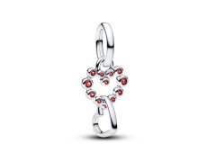 Pandora Stříbrný přívěsek Propojená srdce Moments/ME 794435C01