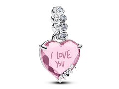 Pandora Stříbrný přívěsek Srdce pro maminku Moments/ME 794464C01