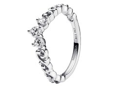 Pandora Stříbrný prsten Královský diadém se spirálkami Moments 192232C01 50 mm