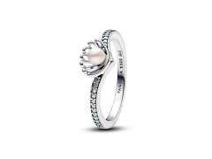Pandora Stříbrný prsten Lastura princezny Ariel Disney 193654C01 50 mm