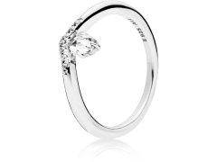 Pandora Stříbrný prsten s kamínky 197790CZ 52 mm