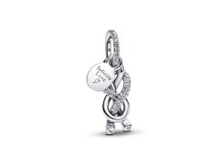 Pandora Stříbrný visací přívěsek Nekonečný uzel 793780C01