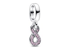 Pandora Stříbrný visací přívěsek Třpytivé nekonečno 792766C01