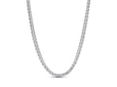 Pandora Tenisový stříbrný náhrdelník choker Timeless 393806C01-40