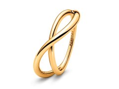 Pandora Trendy pozlacený prsten Shine Essence 163318C00 52 mm