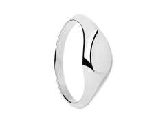 PDPAOLA Nadčasový stříbrný prsten Devi Vanilla AN02-A53 48 mm