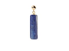 PDPAOLA Slušivý pozlacený přívěsek Lapis Lazuli Charms CH01-094-U