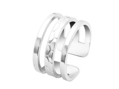 Pierre Lannier Minimalistický ocelový prsten Ariane BJ07A310 54 mm