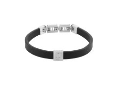 Police Elegantní pánský kožený náramek Interstellar PEAGB0077904