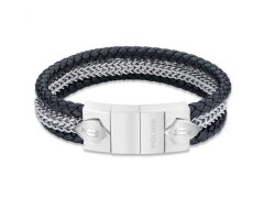 Police Stylový kožený náramek pro muže Lance PEAGB2119803